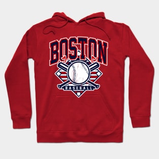 Vintage Boston Baseball Hoodie